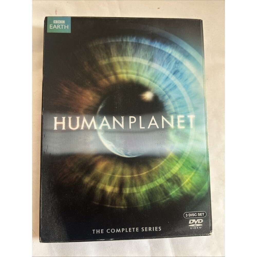 Human Planet DVD (The Complete Series) 3 Disc Set Preowned In Original Case